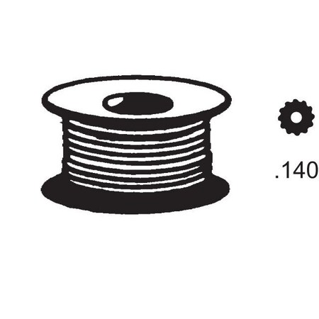 Strybuc .140 Spline Vinyl Black 66-8B